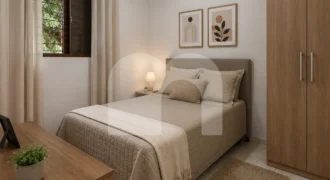 Casa para Alugar com 1 Quarto e Garagem para Moto
